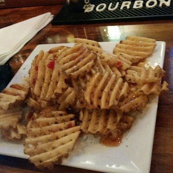 Whiskey Bar Kitchen - Waffle fries with maple chili - Pubs Near Me - Augusta, Georgia Whiskey Bar Kitchen - Waffle fries with maple chili - Pubs Near Me - Augusta, Georgia