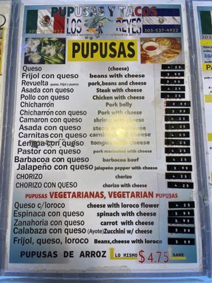 Menu photo 6 Pupusas Y Tacos Los Reyes Denver, CO Menu photo 6 Pupusas Y Tacos Los Reyes Denver, CO