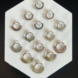 Punctured Piercing and Tattoo - Septum, nostril, daith jewlery