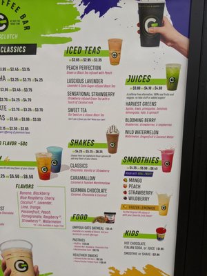 Menu photo 2 Clutch Coffee Bar Clemmons, NC