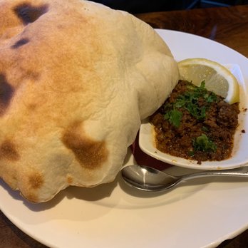 Cypriana - Spicy beef and lamb dip with pita ($16) - Mediterranean Near Me - Baltimore, Maryland Cypriana - Spicy beef and lamb dip with pita ($16) - Mediterranean Near Me - Baltimore, Maryland