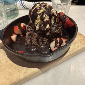 Bluestone Lane DUMBO Café - (Not so) warm chocolate brownie - Coffee & Tea Near Me - Brooklyn, New York