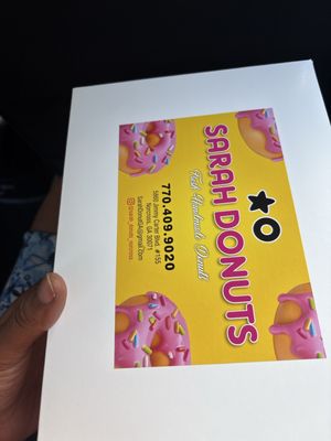 Sarah Donuts by null
