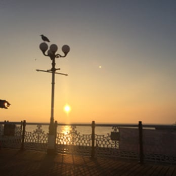 Brighton Pier - Sunset from the pier - Landmarks & Historical Buildings Near Me - Brighton, BNH