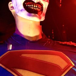 Halloween Adventure - Terrifier Superman has landed. Broadway side entrance.