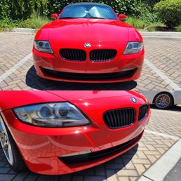 Freshly painted and restored headlights Freshly painted and restored headlights