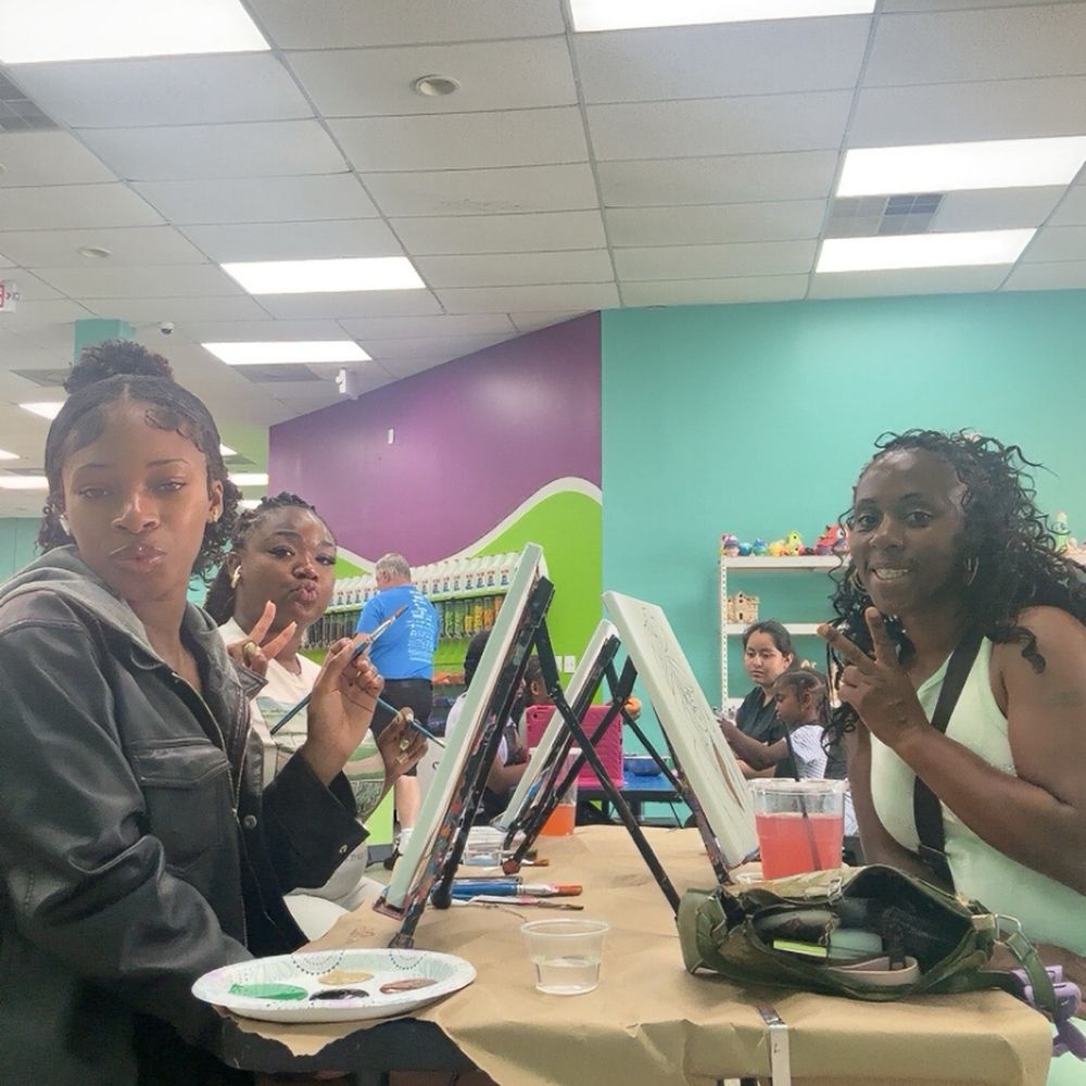 Funtastik Labs - Sip n paint for the big girls n mommy - Kids Activities Near Me - Katy, Texas