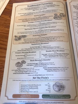 Menu photo 8 Cracker Barrel Old Country Store Chandler, AZ Menu photo 8 Cracker Barrel Old Country Store Chandler, AZ