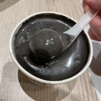 Sweethoney Dessert - Black C1. R3. Sesame Soup with Sesame Rice Balls - Desserts Near Me - Colma, California