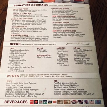 Outback Steakhouse - Drinks and desserts August 2019 - Steakhouses Near Me - Altamonte Springs, Florida Outback Steakhouse - Drinks and desserts August 2019 - Steakhouses Near Me - Altamonte Springs, Florida