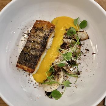 Modern Bird - Bass - New American Near Me - Traverse City, Michigan