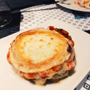 Vinitus - Eggplant with Camembert cheese - Tapas Bars Near Me - Barcelona, B Vinitus - Eggplant with Camembert cheese - Tapas Bars Near Me - Barcelona, B