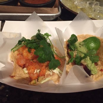 El Segundo Sol - Achiote shrimp and pork belly tacos - Mexican Near Me - Las Vegas, Nevada
