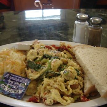 Olive Cafe - Eggs Lockerman Scramble - Breakfast & Brunch Near Me - San Diego, California