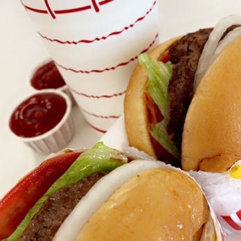 In-N-Out Burger - Still only around $8.50 for two hamburgers and a medium drink. - Fast Food Near Me - Tempe, Arizona In-N-Out Burger - Still only around $8.50 for two hamburgers and a medium drink. - Fast Food Near Me - Tempe, Arizona