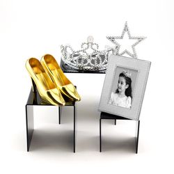 New Black acrylic risers available at our store! Use them to display your jewelry and much more!