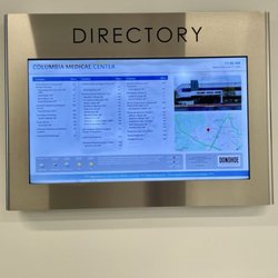 Johns Hopkins Medical Imaging - Columbia - Helpful directory in the lobby just inside the building entrance