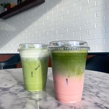 Roseland Coffee Bar - two drinks on a table - Coffee & Tea Near Me - Belpre, Ohio Roseland Coffee Bar - two drinks on a table - Coffee & Tea Near Me - Belpre, Ohio