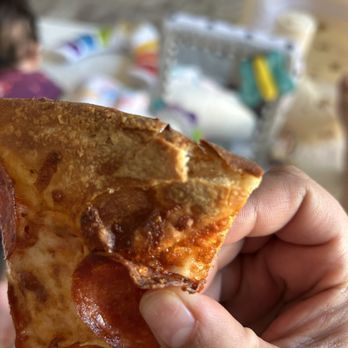 Pizza Guys - Kids can't eat this. It's garbage . It looks like they Reheated it and delivered!!! Look at the pepperonis - Pizza Near Me - Marysville, California Pizza Guys - Kids can't eat this. It's garbage . It looks like they Reheated it and delivered!!! Look at the pepperonis - Pizza Near Me - Marysville, California