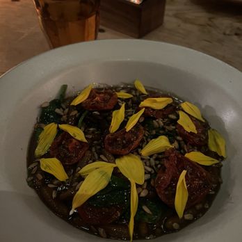 Campfire - The only pasta option. I could not get this down, way too strong - New American Near Me - Carlsbad, California Campfire - The only pasta option. I could not get this down, way too strong - New American Near Me - Carlsbad, California