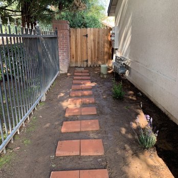 New Image Landscaping - Mario put down new pavers - Landscaping Near Me