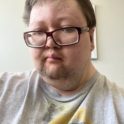 Naturally You - Me after haircut and beard trim and shave from Tiffany