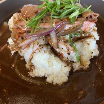 Yardbird Table & Bar - Shrimp n ' Grits - Southern Near Me - Miami Beach, Florida