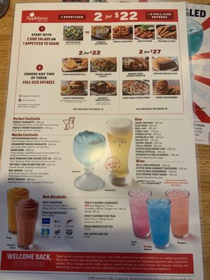 Menu photo 1 Applebee's Grill + Bar Lompoc, CA Menu photo 1 Applebee's Grill + Bar Lompoc, CA