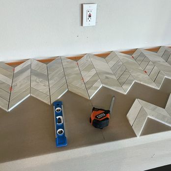 DS Innovations - Backsplash layout Prep - Handyman Near Me