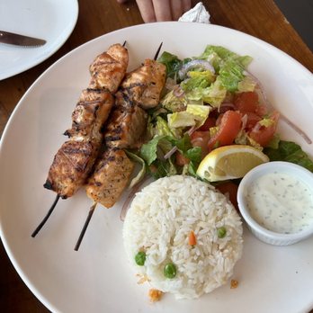 SF Kebab - Salmon Shish Kebab Plate - Mediterranean Near Me - San Francisco, California SF Kebab - Salmon Shish Kebab Plate - Mediterranean Near Me - San Francisco, California