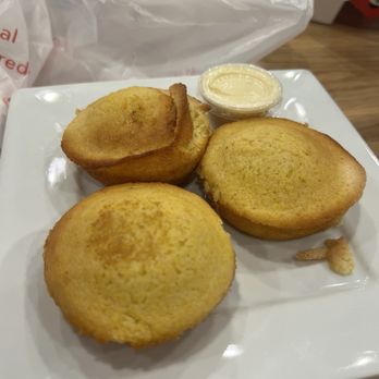 Georgia's Restaurant - Corn Bread Honey Butter - Soul Food Near Me - Irvine, California