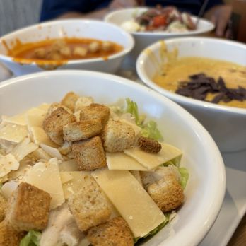 Panera Bread - Caesar Salad & Mexican Street Corn Chicken Soup - Sandwiches Near Me - Elk Grove, California