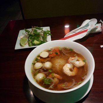 Simply Pho & Grill - Seafood pho regular ($11) - Vietnamese Near Me - Tampa, Florida
