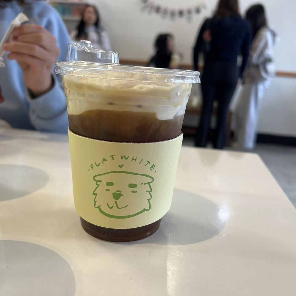 Flat White Coffee - Mango cream cold brew - Cafes Near Me - Cypress, California Flat White Coffee - Mango cream cold brew - Cafes Near Me - Cypress, California