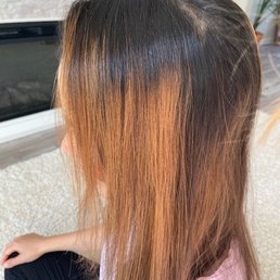 After photo of balayage at Rehab Parlour. After photo of balayage at Rehab Parlour.