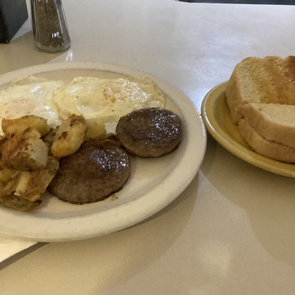 The Frying Pan - Breakfast platter with sourdough bread - Breakfast & Brunch Near Me - Lusby, Maryland The Frying Pan - Breakfast platter with sourdough bread - Breakfast & Brunch Near Me - Lusby, Maryland