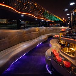 5 Star Limousine & Transportation Services - Hummer Limousine Interior