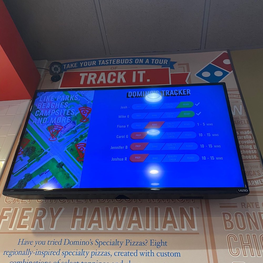 Domino's Pizza - The tracker for your pizza status - Pizza Near Me - Diamond Bar, California Domino's Pizza - The tracker for your pizza status - Pizza Near Me - Diamond Bar, California