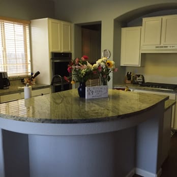 Total Perfection Painting - We had our oak cabinets painted Swiss Coffee white and we LOVE the results! - Painters Near Me Total Perfection Painting - We had our oak cabinets painted Swiss Coffee white and we LOVE the results! - Painters Near Me