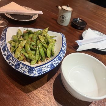 Ichimora - Spicy Garlic Edamame - Japanese Near Me - Fort Lauderdale, Florida Ichimora - Spicy Garlic Edamame - Japanese Near Me - Fort Lauderdale, Florida