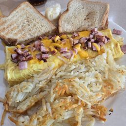 Ham and Cheese Omelette