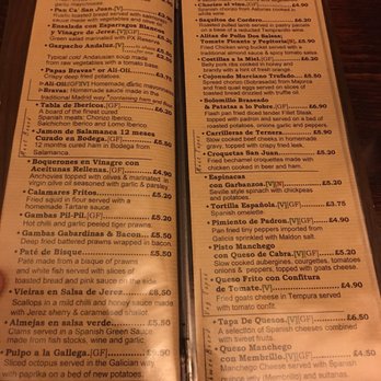 Bar San Juan - Menu - Spanish Near Me - Manchester, XGM Bar San Juan - Menu - Spanish Near Me - Manchester, XGM