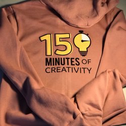 Bad Luck Print Studio - Nice mauve hoodie for artist with a great site on helping individuals and business with creative blocks.