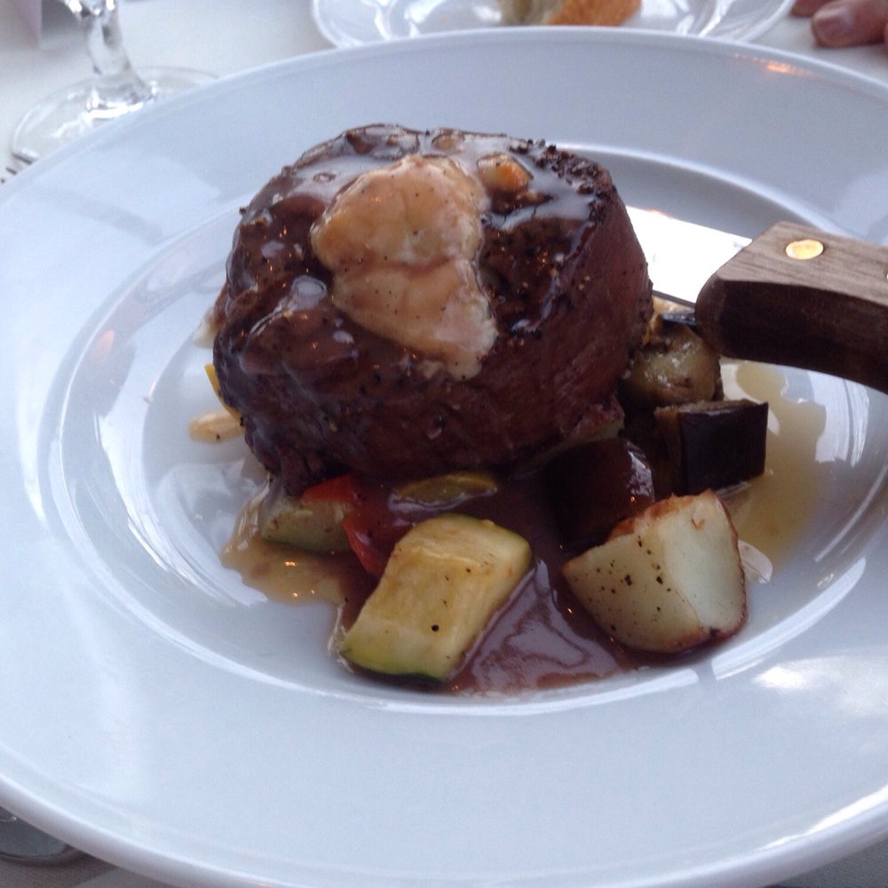 The Terrace Room - Filet mignon encrusted bleu cheese, herbs and red wine demi glaze - Breakfast & Brunch Near Me - Oakland, California