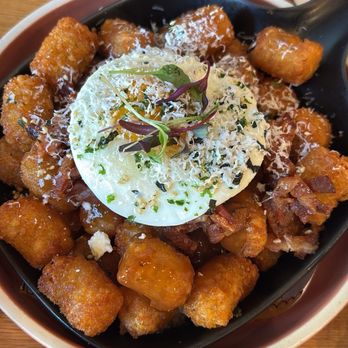Sunny Side Breakfast - Poutine tots - Breakfast & Brunch Near Me - Sacramento, California Sunny Side Breakfast - Poutine tots - Breakfast & Brunch Near Me - Sacramento, California