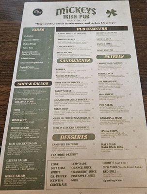 Menu photo 8 Mickey's Irish Pub Fullerton, CA Menu photo 8 Mickey's Irish Pub Fullerton, CA