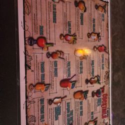 Da' Hui - Drink menu