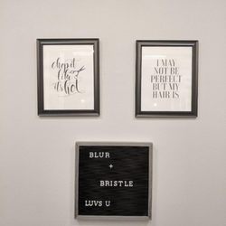 BLUR + BRISTLE - We sure do!