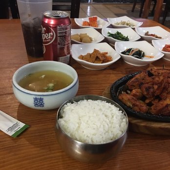 Sam Won Garden - Barbecue chicken spicy. - Korean Near Me - Fort Worth, Texas Sam Won Garden - Barbecue chicken spicy. - Korean Near Me - Fort Worth, Texas