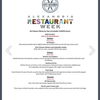 Fat City Kitchen - Alexandria restaurant week menu Jan'23 - American Near Me - Alexandria, Virginia Fat City Kitchen - Alexandria restaurant week menu Jan'23 - American Near Me - Alexandria, Virginia